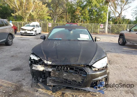 2025 Audi S5 Sportback Premium Tfsi Quattro Tiptronic из США, поврежденный, VIN WAUC4CF55SA007140